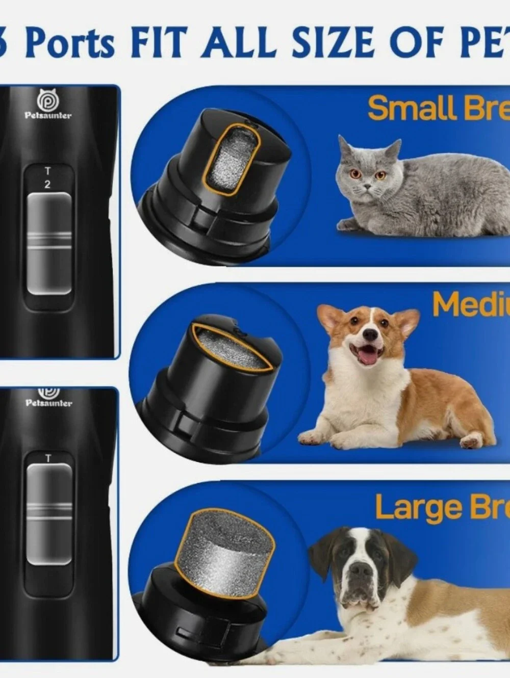 Professional Pet Nail Grinder 🐶 😺